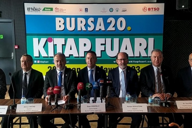 Bursa Kitap Fuarı 20. kez kapılarını a&ccedil;acak