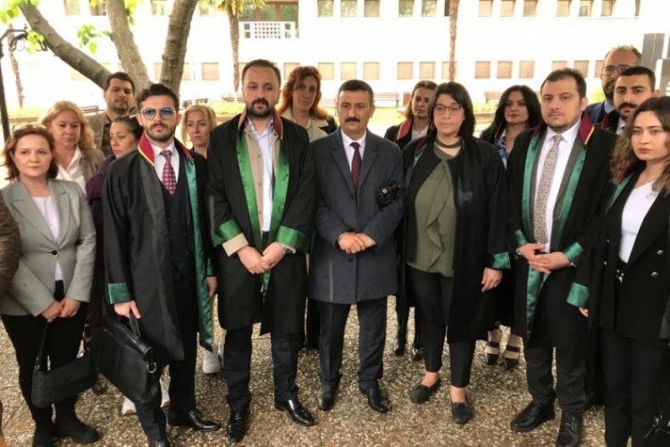 İYİ Parti Bursa'dan c&uuml;ppeli protesto