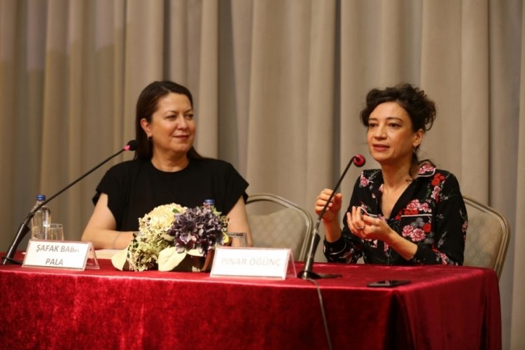 Pınar &Ouml;ğ&uuml;n&ccedil; Nil&uuml;ferli kadınlarla buluştu