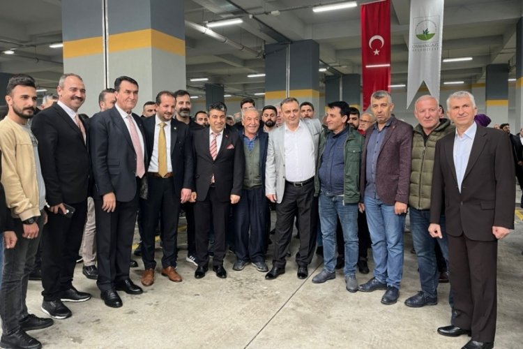 Bursa Yunuseli'ye Kapalı Pazar Yeri a&ccedil;ıldı