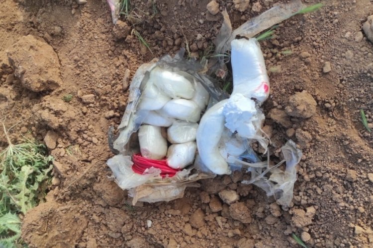 Şanlıurfa'da 40 kilo patlayıcı ele ge&ccedil;irildi