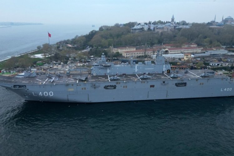 TCG Anadolu'yu 105 bin 604 kişi ziyaret etti