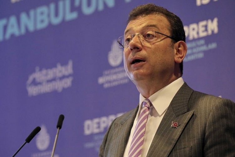 İstanbul'da Ekrem İmamoğlu'na tepki