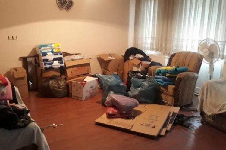 Muğla'da deprem yardımlarını evine g&ouml;t&uuml;ren g&ouml;revli g&ouml;zaltında