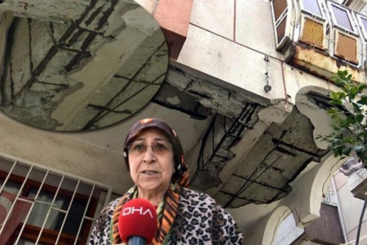 İstanbul'da korkutan sokak: Her an &uuml;st&uuml;m&uuml;ze yıkılacak korkusu yaşıyoruz