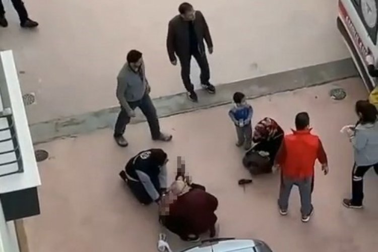 Elazığ'da 7. kattan d&uuml;şen k&uuml;&ccedil;&uuml;k &ccedil;ocuk ağır yaralandı