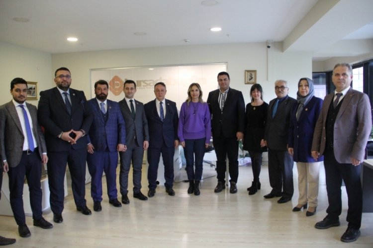 B&uuml;y&uuml;k Birlik Partisi Bursa teşkilatından Bursada Bug&uuml;n'e ziyaret