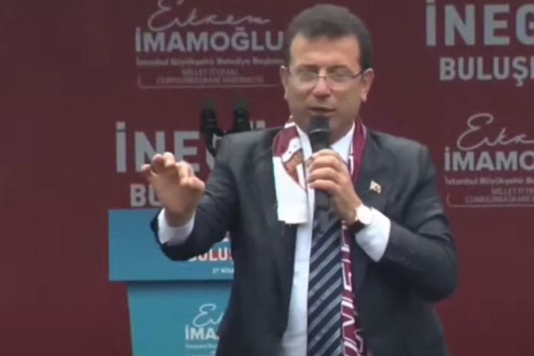 Ekrem İmamoğlu İneg&ouml;l'de