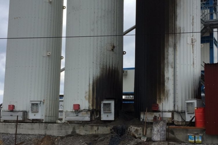 Ardahan'da zift tankı patladı: 4 yaralı