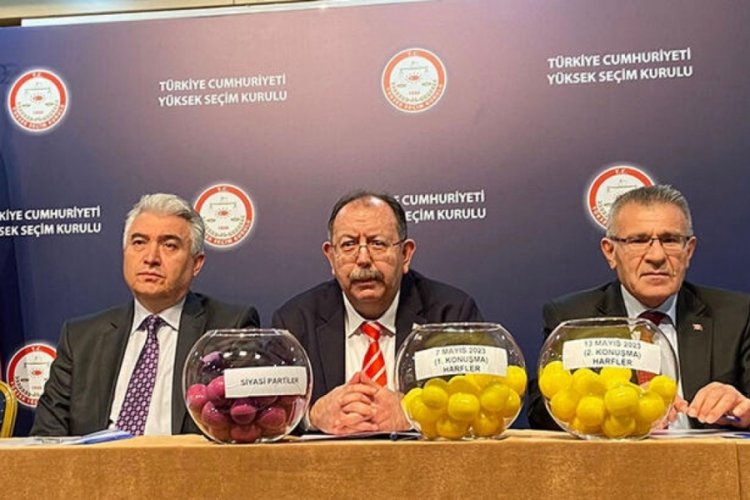 Cumhurbaşkanı adaylarının propaganda konuşmasının sırası belirlendi