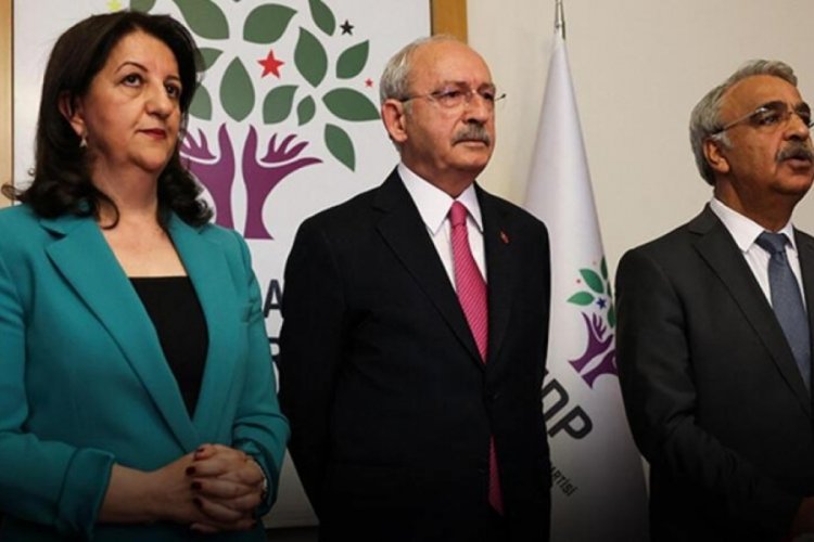 HDP 'Hedeflerimiz &ouml;rt&uuml;ş&uuml;yor' diyerek 14 Mayıs'ta destekleyecekleri adayı a&ccedil;ıkladı
