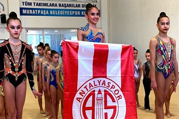 Antalyaspor Cimnastik Takımı Yıldızlar Akdeniz Şampiyonu