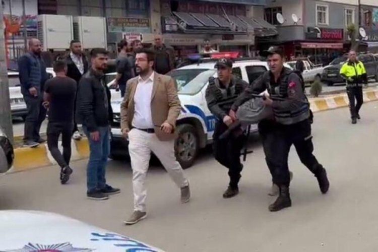 Iğdır'da iki grup kavga etti! Polis araya girdi