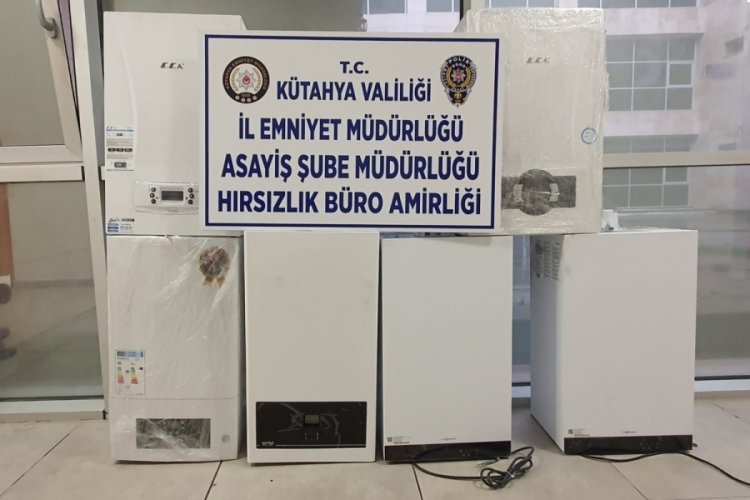 K&uuml;tahya'da 11 ayrı hırsızlık olayının ş&uuml;phelisi 3 kişi tutuklandı