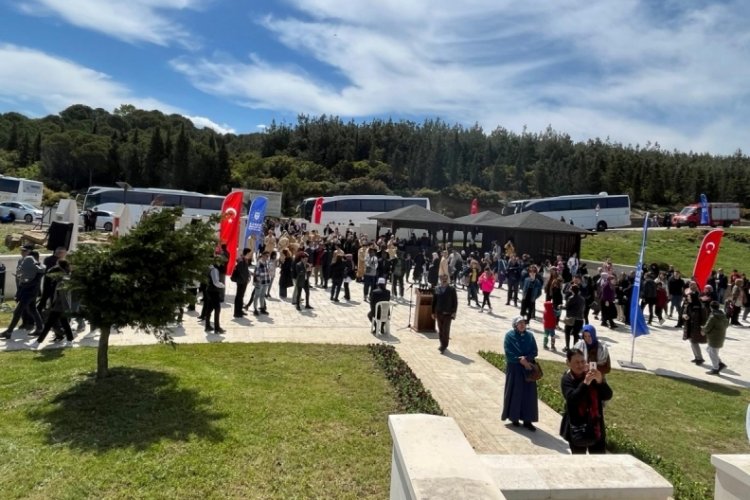 Bursalılar Kire&ccedil;tepe Şehitliği'nde, Bursa'nın şehitlerini andı