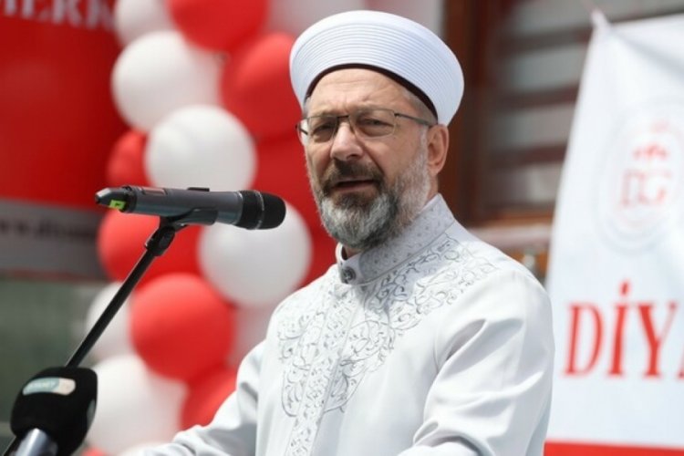 Erbaş: Gen&ccedil;lerimizi yetiştirmek i&ccedil;in b&uuml;y&uuml;k bir gayretin i&ccedil;erisinde olacağız