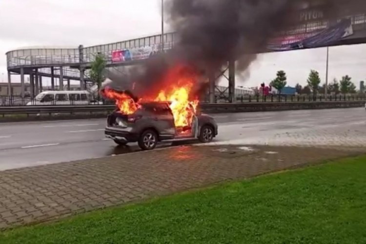 Trabzon'da l&uuml;ks cip alev topuna d&ouml;nd&uuml;