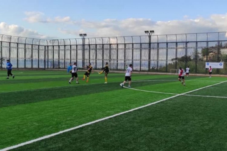 T&uuml;rk Haber-Sen Bursa'dan futbol resitali