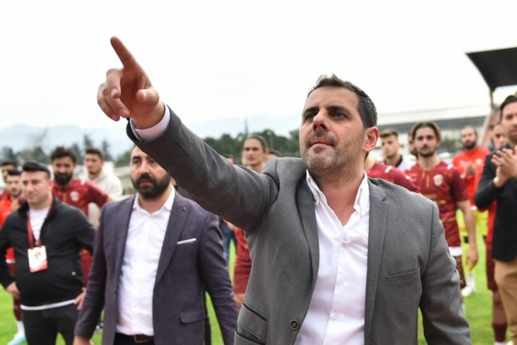 Amed Sportif Faaliyetler ma&ccedil;ına ilişkin Kani Ademoğlu ve Bahaddin G&uuml;neş'ten değerlendirme