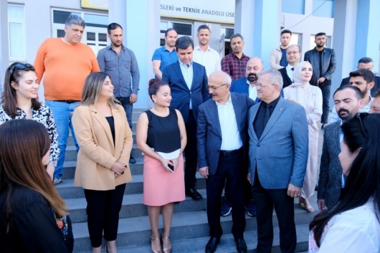 Eski Bakan L&uuml;tfi Elvan: MTOSB'den geniş sanayi alanları bekliyoruz