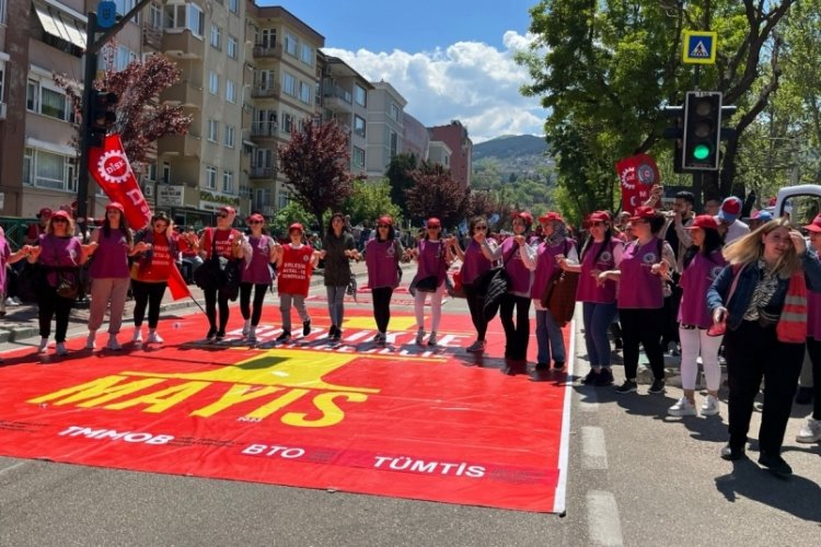 Bursa'da 1 Mayıs Coşkusu