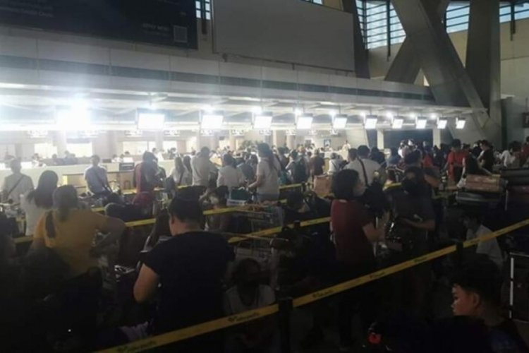Filipinler'de havalimanında elektrik kesintisi! 46 u&ccedil;uş iptal edildi