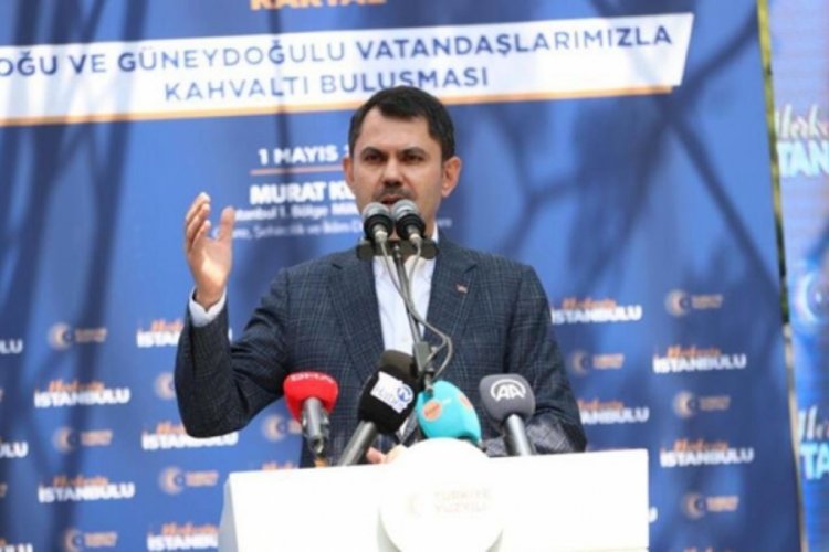 Bakan Kurum: Bizi ararsanız, milletimizin yuvalarını inşa ederken bulursunuz
