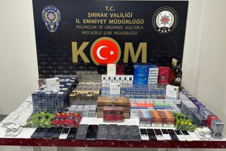 Şırnak'ta ka&ccedil;ak&ccedil;ılık operasyonlarında 44 kişi g&ouml;zaltına alındı