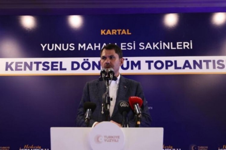 Bakan Kurum: Hi&ccedil;bir hak kaybına, hi&ccedil;bir mağduriyete izin vermeyeceğiz