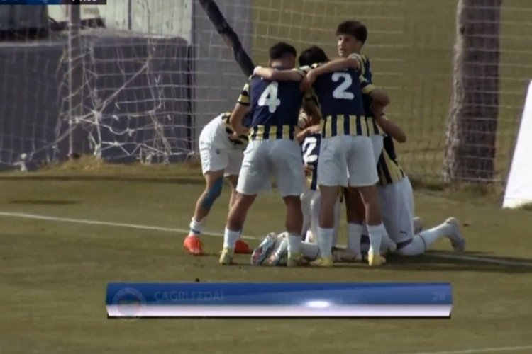 U17 derbisinde kazanan Fenerbah&ccedil;e oldu