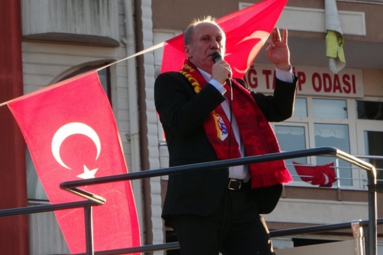 Muharrem İnce Tekirdağ'da