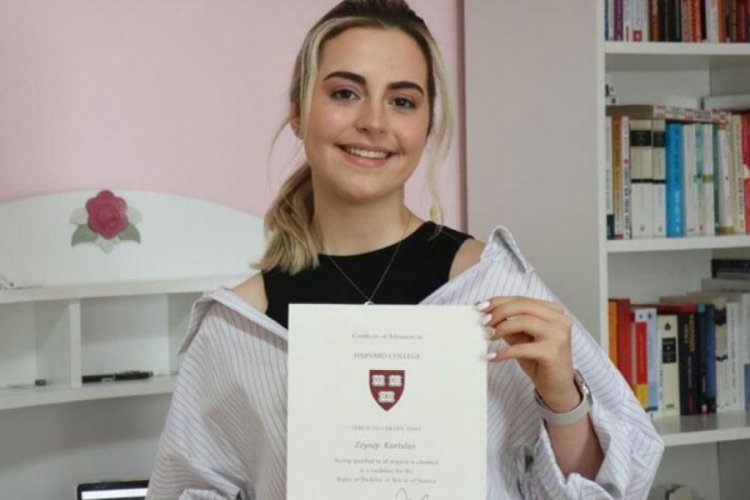 18 yaşındaki Zeynep Kurtuluş, Harvard &Uuml;niversitesi'ne kabul edildi