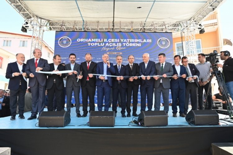 Bursa Orhaneli'de toplu a&ccedil;ılış t&ouml;reni yapıldı