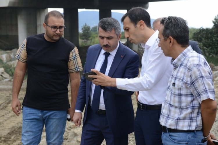 Bursa Samanlı'da taşkın riski tarihe karışıyor