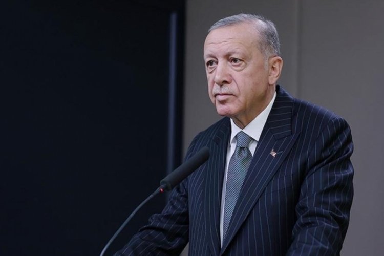 Erdoğan, Konya'da toplu a&ccedil;ılış t&ouml;reninde konuşuyor