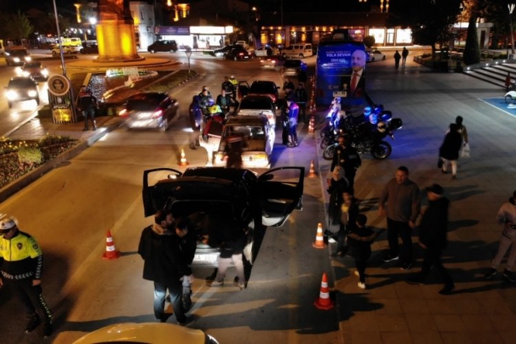 &Ccedil;orum polisi "Huzur 19" uygulaması ger&ccedil;ekleştirdi