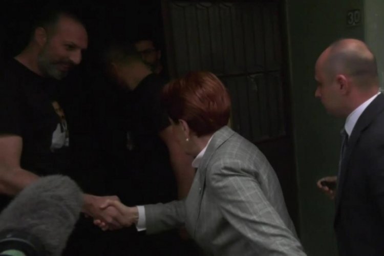 Akşener ve Yavaş, Sinan Ateş'in ailesini ziyaret etti