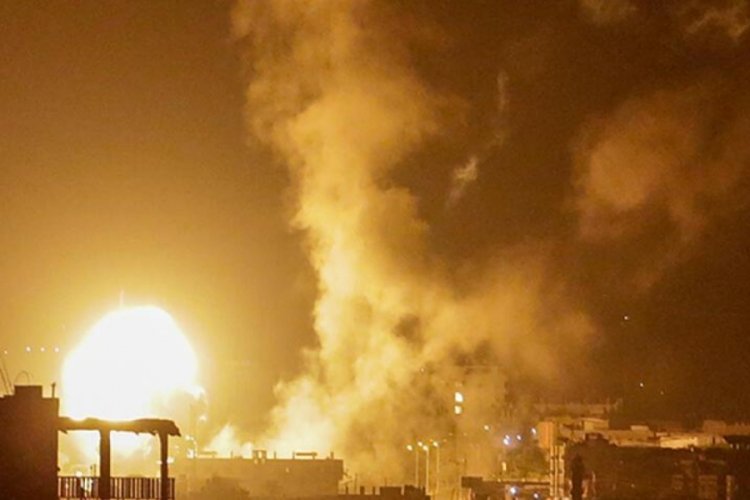 İsrail'in Gazze'ye y&ouml;nelik hava saldırısında: 1 &ouml;l&uuml;