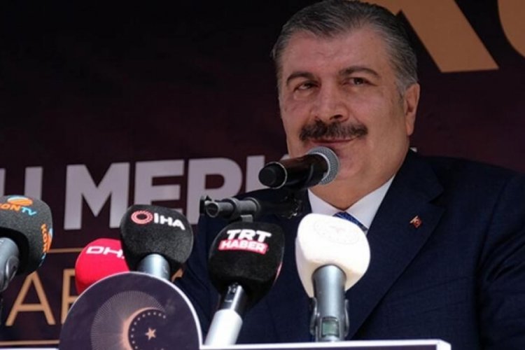 Bakan Koca: Bu topraklara hizmet etmek boynumun borcu