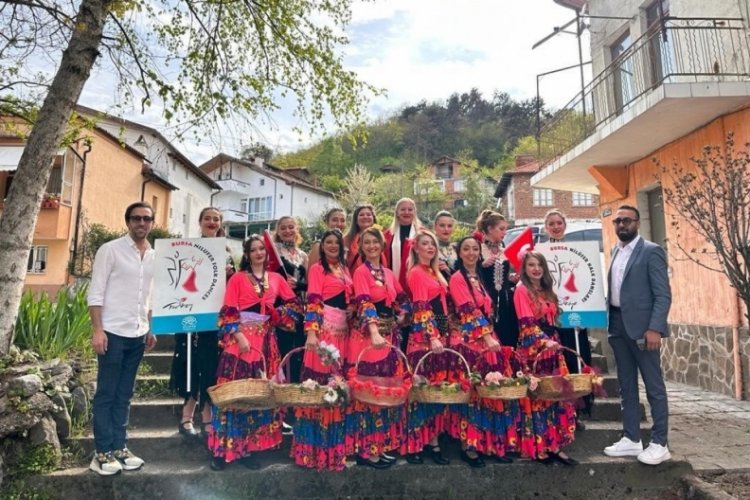 Nil&uuml;fer Belediyesi Halk Dansları Topluluğu Bulgaristan'da