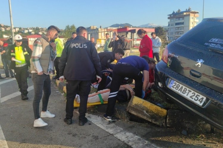 Giresun'da korkun&ccedil; kaza: 4 yaralı