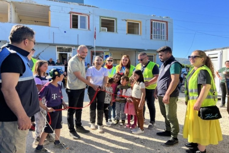 &Ouml;zel gereksinimli &ouml;ğrenciler i&ccedil;in Hatay'da 17. &ccedil;adır okul a&ccedil;ıldı