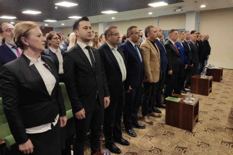 Mali m&uuml;şavir Bursa milletvekili adayları oda meclis toplantısında bir arada