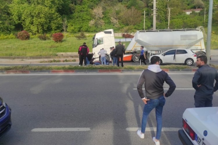 Zonguldak'ta sahil yolunda kaza: 1 yaralı