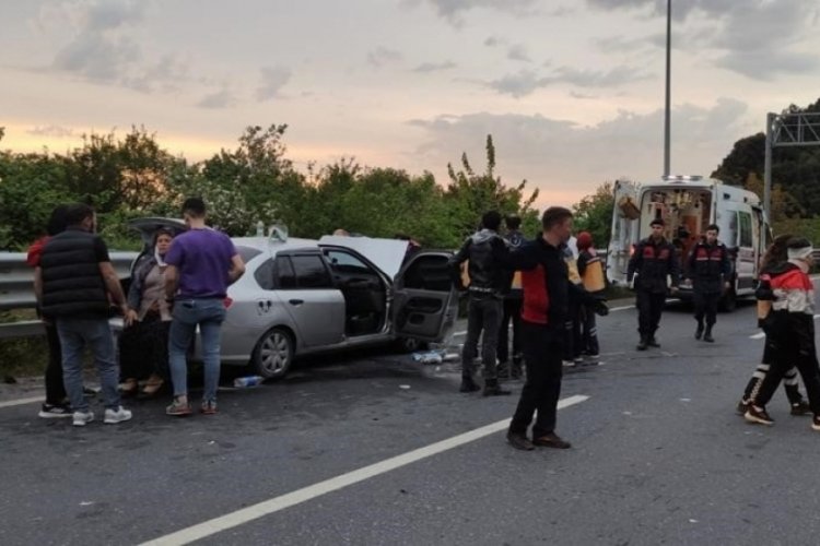 Zonguldak'ta trafik kazası: &Ccedil;ok sayıda yaralı var