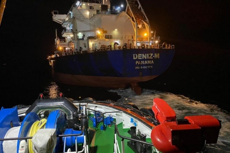&Ccedil;anakkale Boğazı'nda gemi arızası