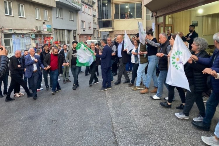 Bursa Teleferik'te, Yeşil Sol Parti halk buluşması ger&ccedil;ekleştirdi
