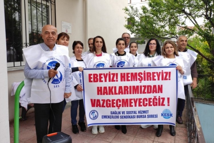 SES Bursa ebeler ve hemşireler i&ccedil;in birlik oldu