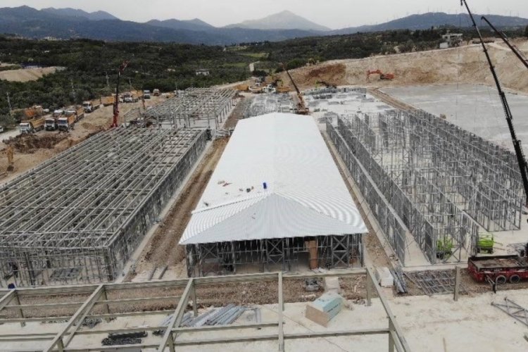 Hatay Defne Devlet Hastanesi inşaatında sona doğru
