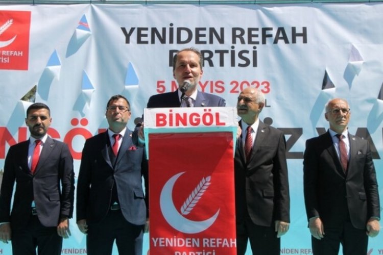 Fatih Erbakan Bing&ouml;l'de, Cumhur İttifakında olma sebeplerini a&ccedil;ıkladı
